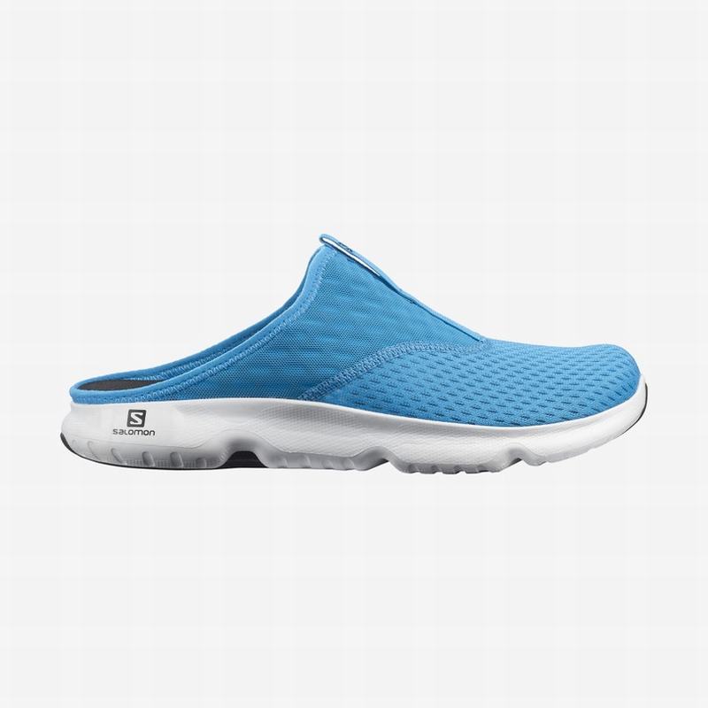 Salomon REELAX SLIDE 5.0 Sandalias Hombre - Azules / Blancas - Colombia (31947-GDFI)